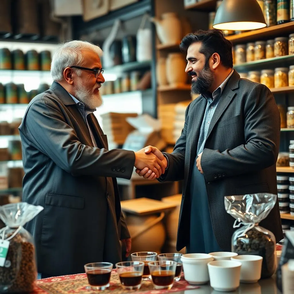 Wholesale tea buyer meeting